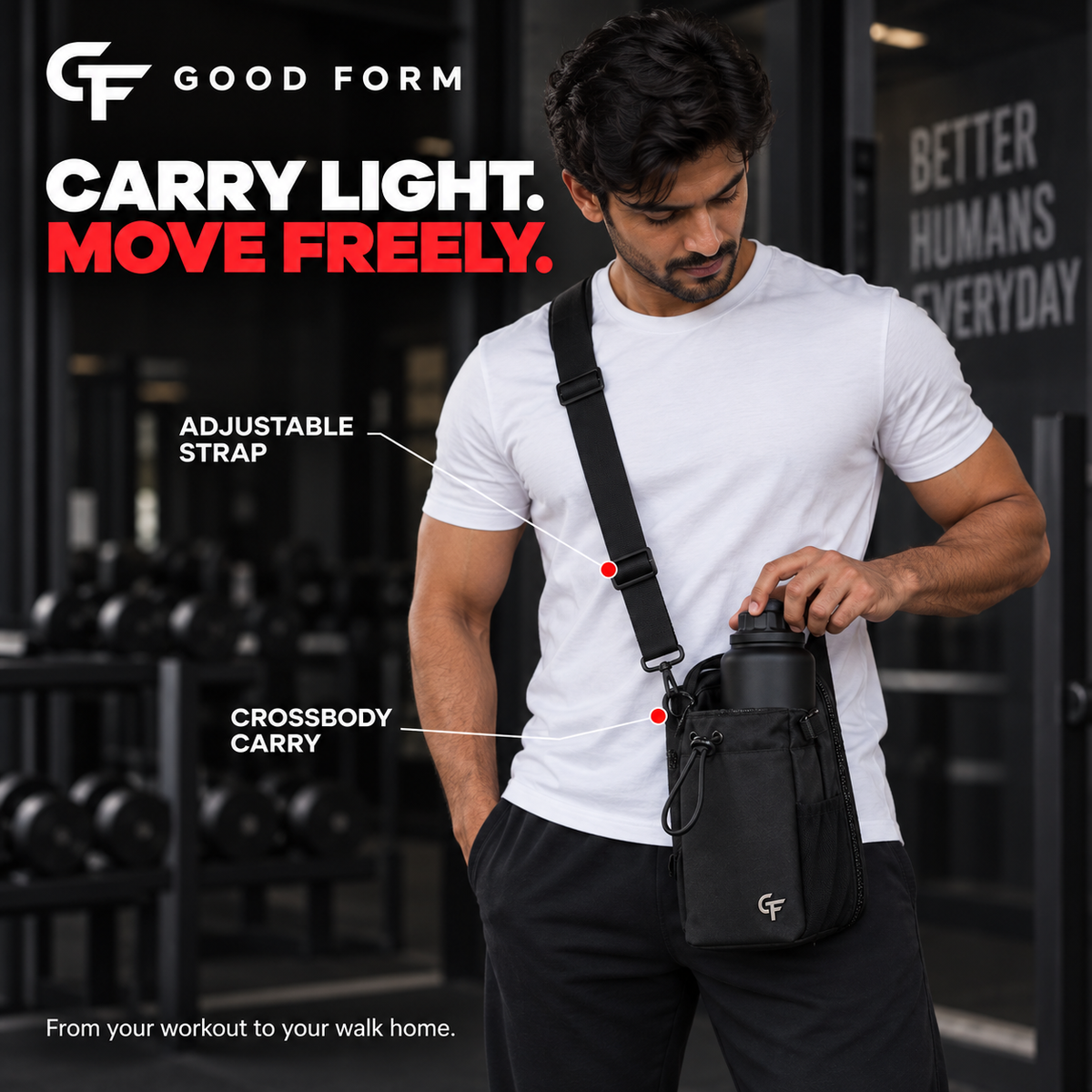 Magnetic Gym Bag